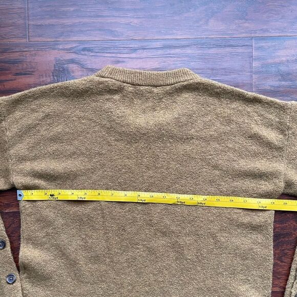 Madewell Button Sleeve Pullover Sweater Merino Wool Blend size s - Picture 5 of 8